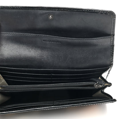 Burberry Supernova Check Penrose Continental Wallet Black 5 of 8