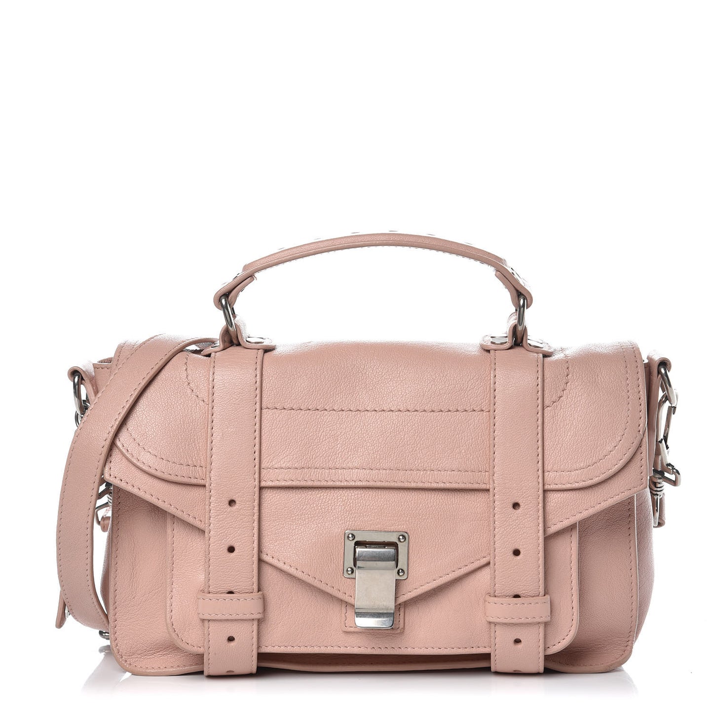 Lambskin Tiny PS1 Satchel Bare