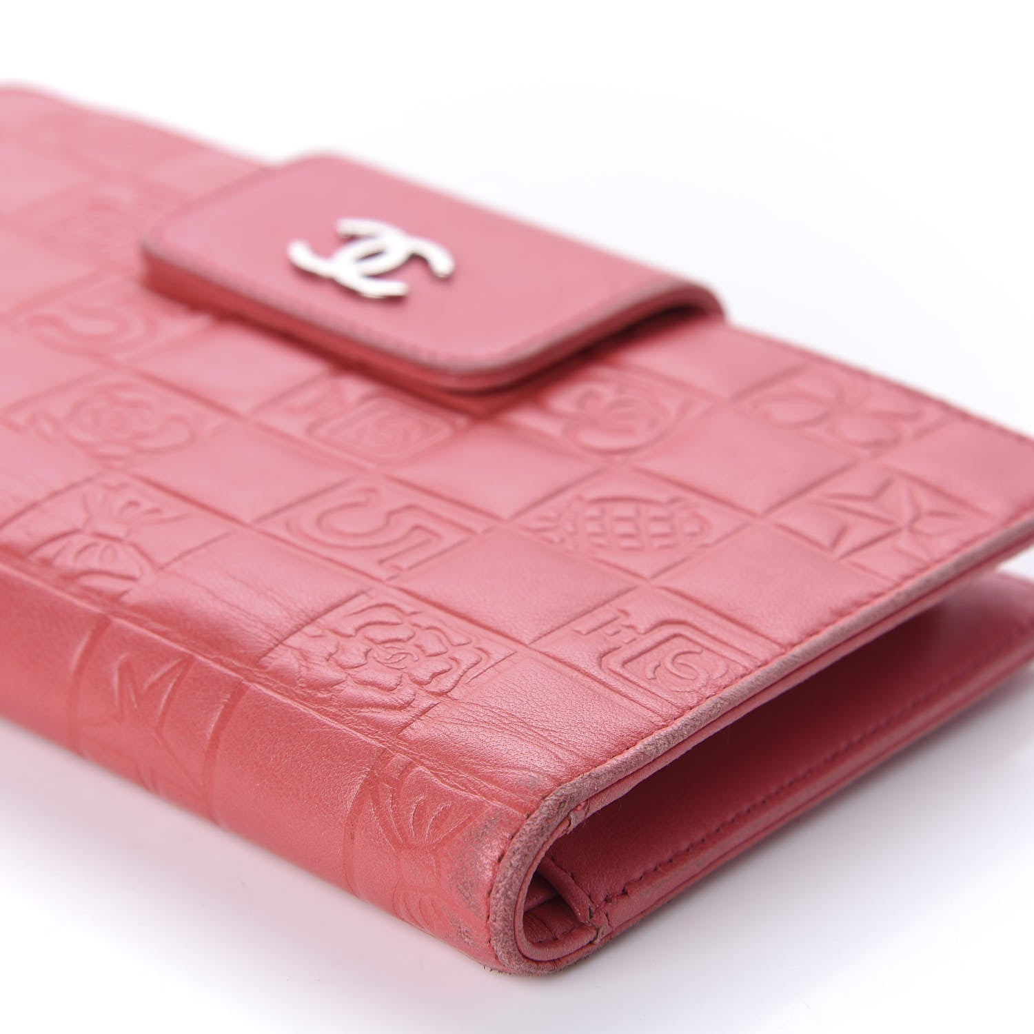Chanel Lambskin Lucky Symbols French Flap Wallet Pink 7 of 14