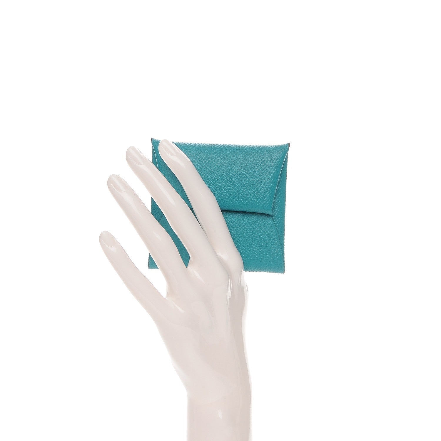 Hermes Epsom Bastia Coin Purse Bleu Paon 2 of 6