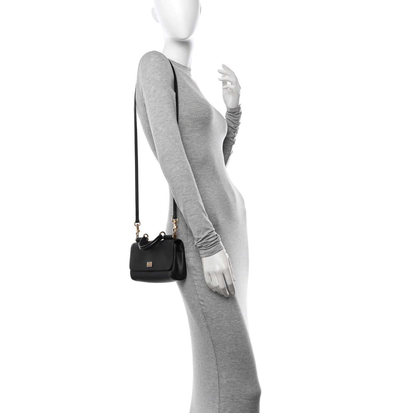 Dauphine Mini Miss Sicily Bag Black