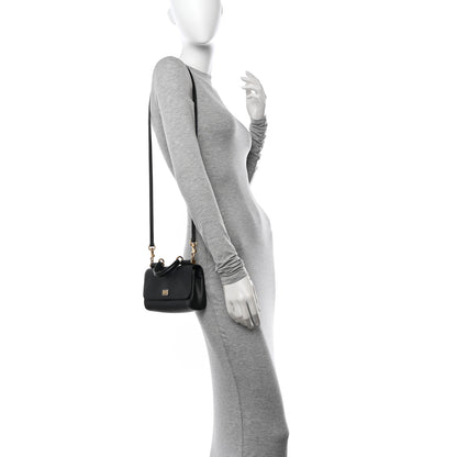 Dolce & Gabbana Dauphine Mini Miss Sicily Bag Black 2 of 13