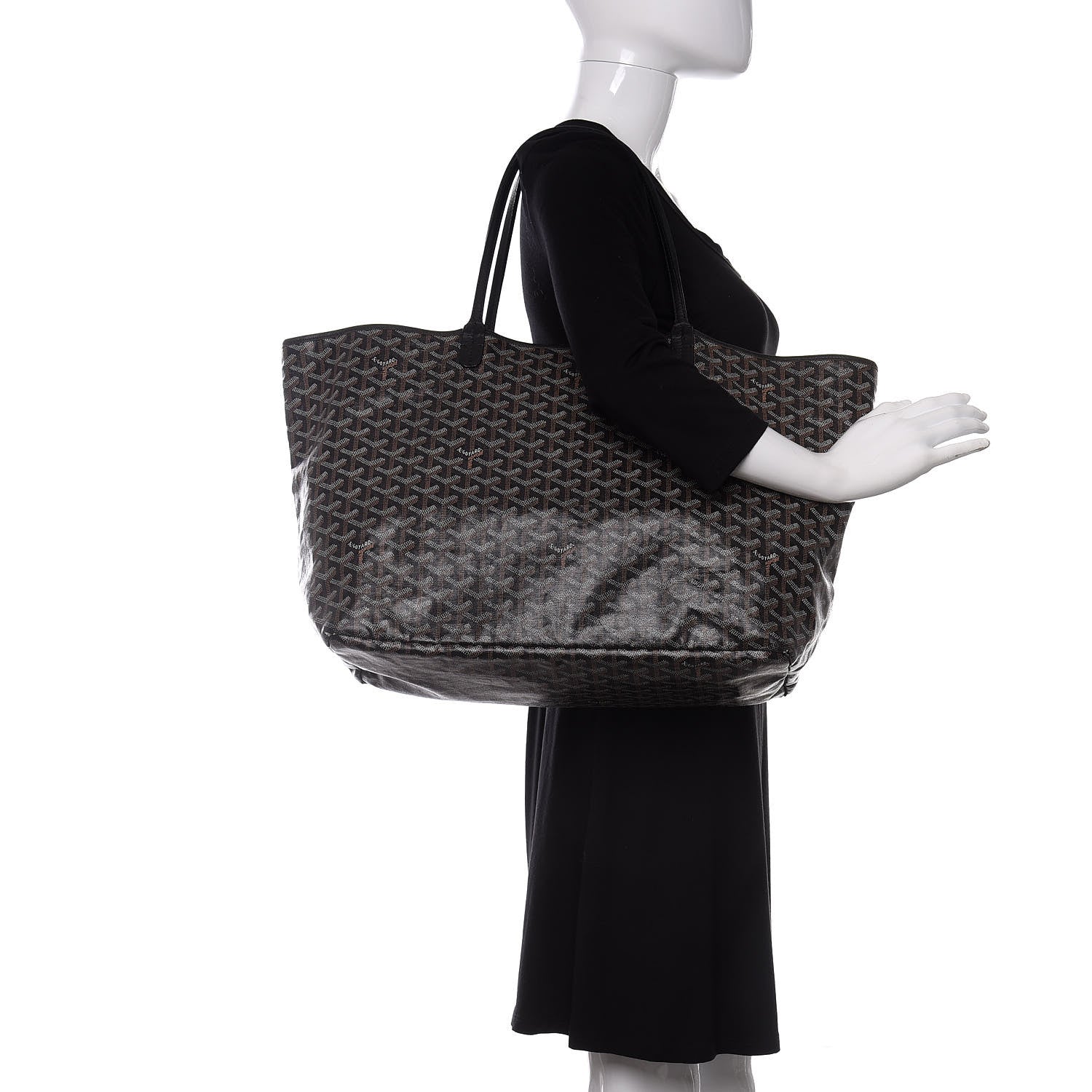 Goyard Goyardine Saint Louis GM Black 2 of 20