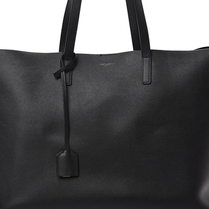 Saint Laurent Calfskin Large Shopping Tote Black 8 of 13