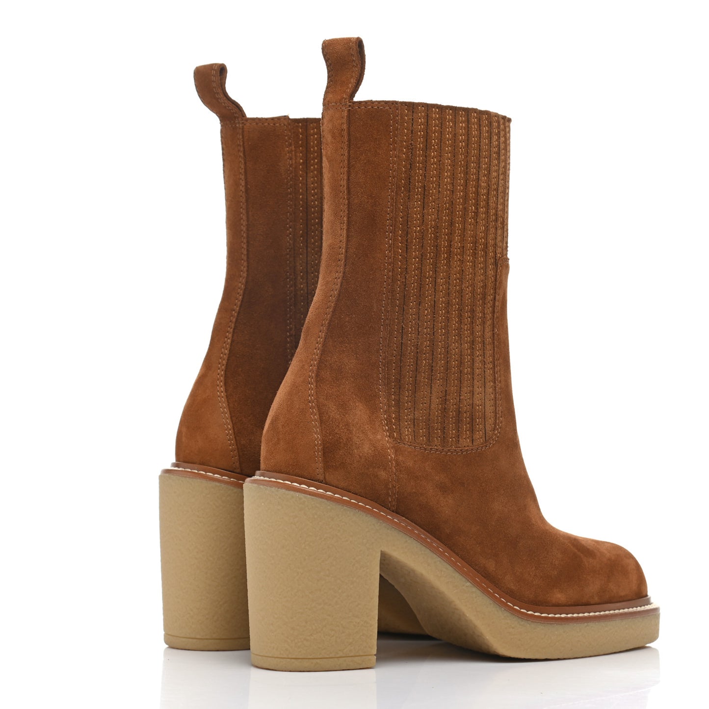 HERMHERMES Suede Womens Vandale Ankle Boots 35
