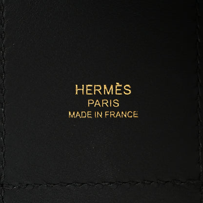 Hermes Swift Epsom Pocket Kelly Shoulder Strap Black 3 of 5