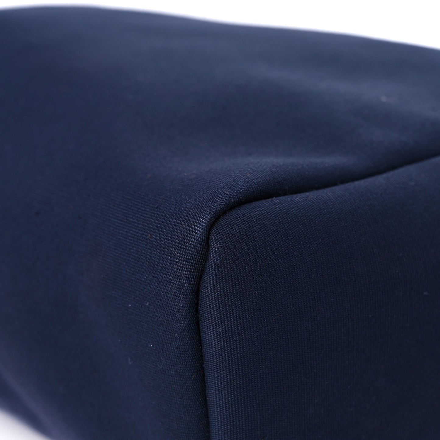 Toile Vache Calfskin Herbag 30 PM Backpack Navy Bleu