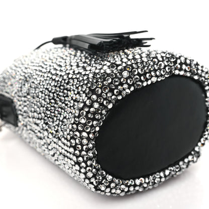 Miu Miu Raso Crystal Starlight Bucket Bag Black 9 of 10