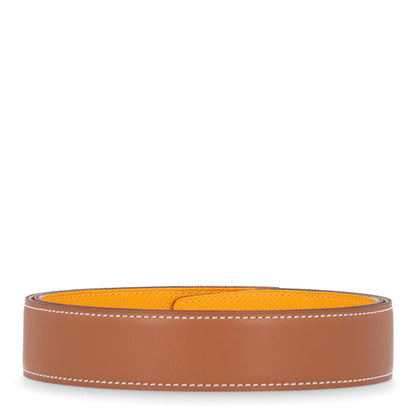 Hermes Swift Epsom 32mm Belt Strap 80 32 Mangue Gold 2 of 6