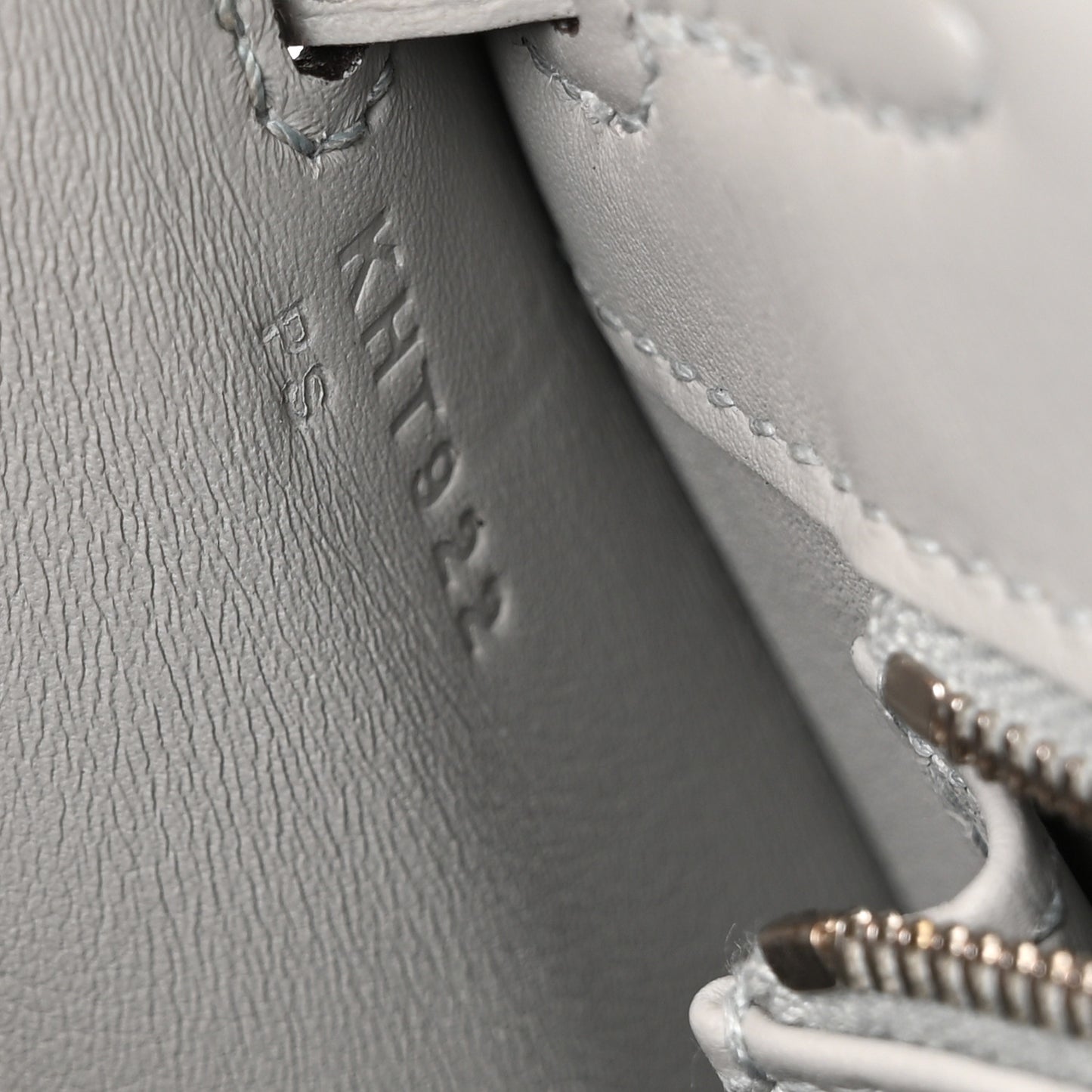 Toile H Swift Kelly Sellier 25 Ecru Bleu Glacier
