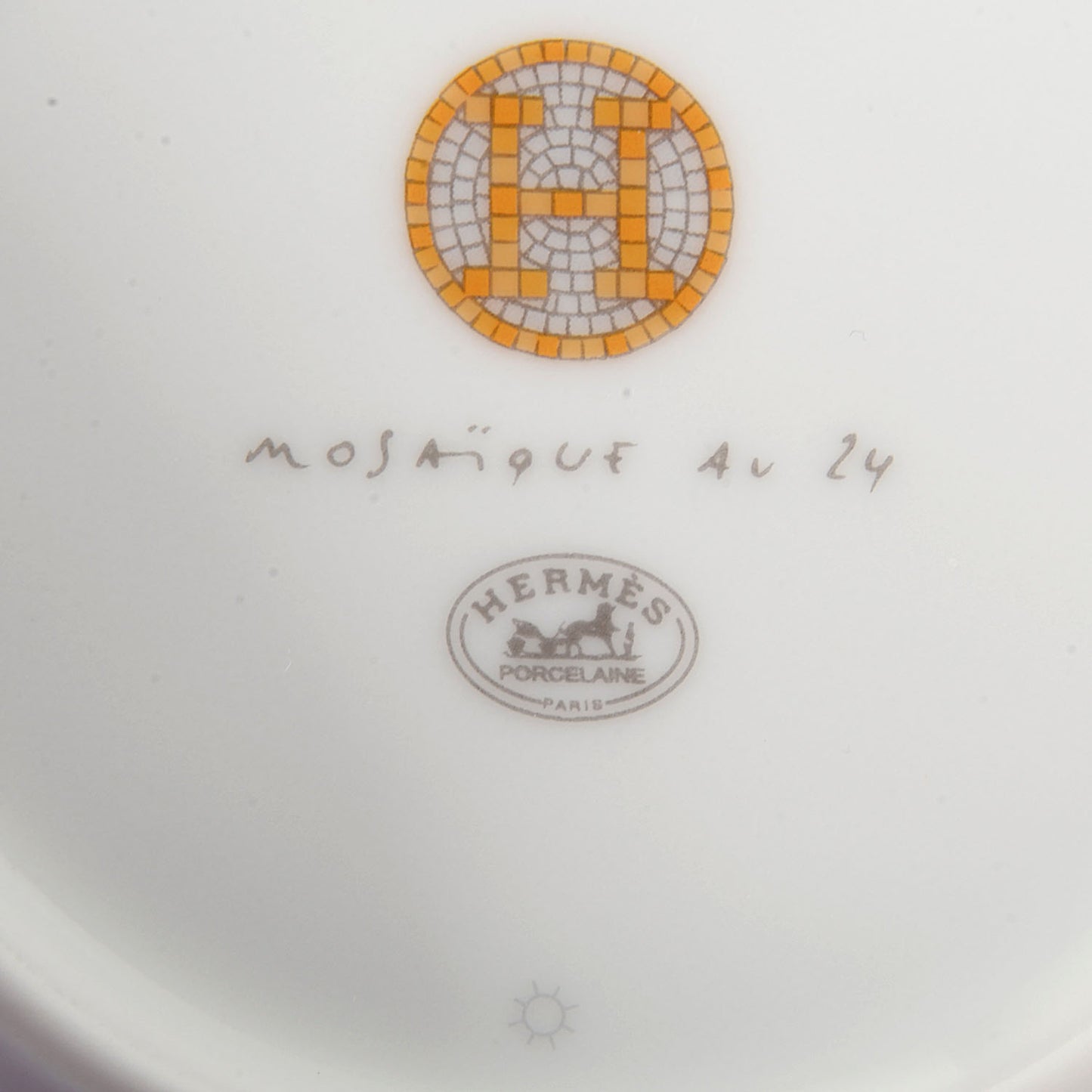Mosaique Au 24 Porcelain Bread Plates Set of 2