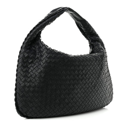Bottega Veneta Nappa Intrecciato Veneta Hobo Black 2 of 10