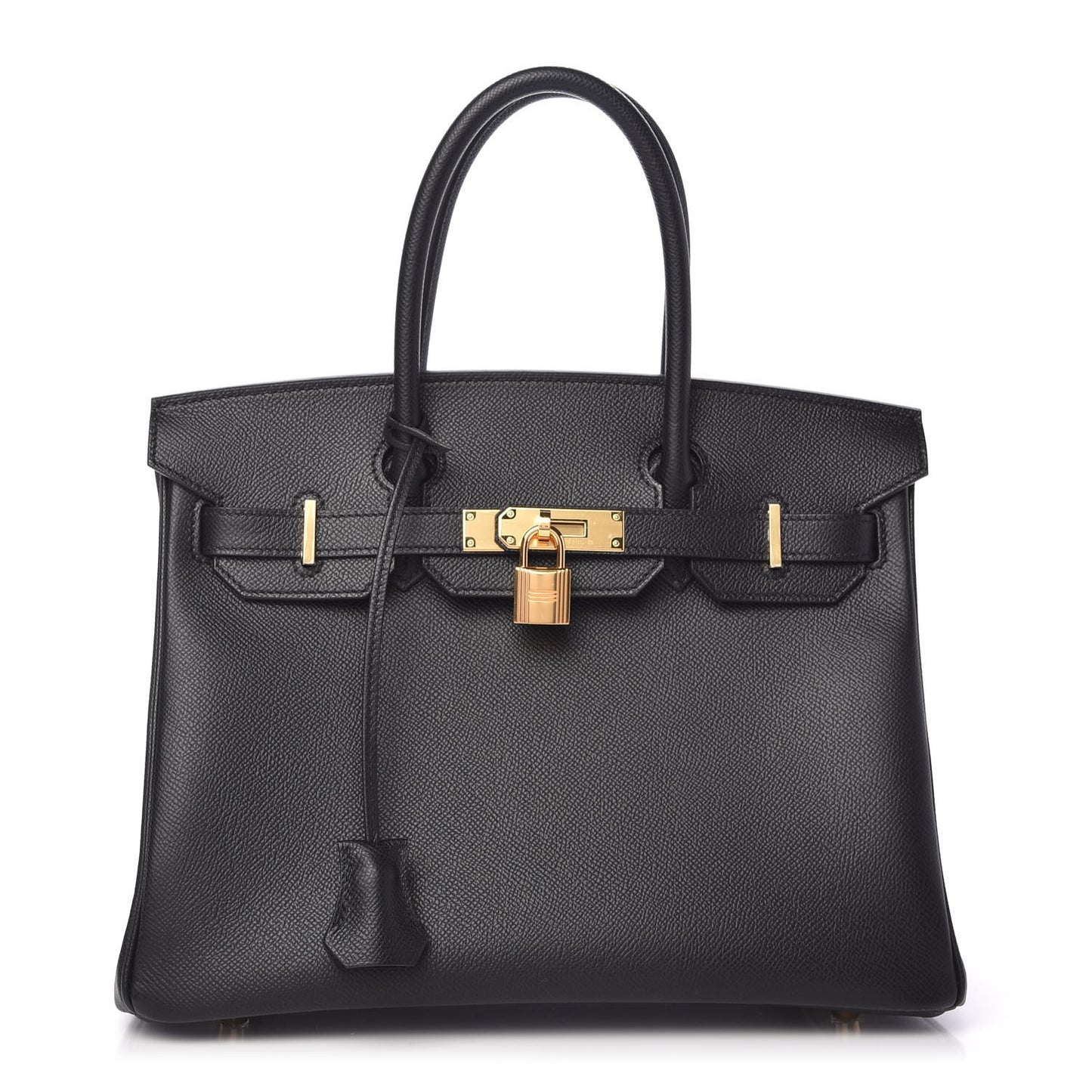 Epsom Birkin 30 Black