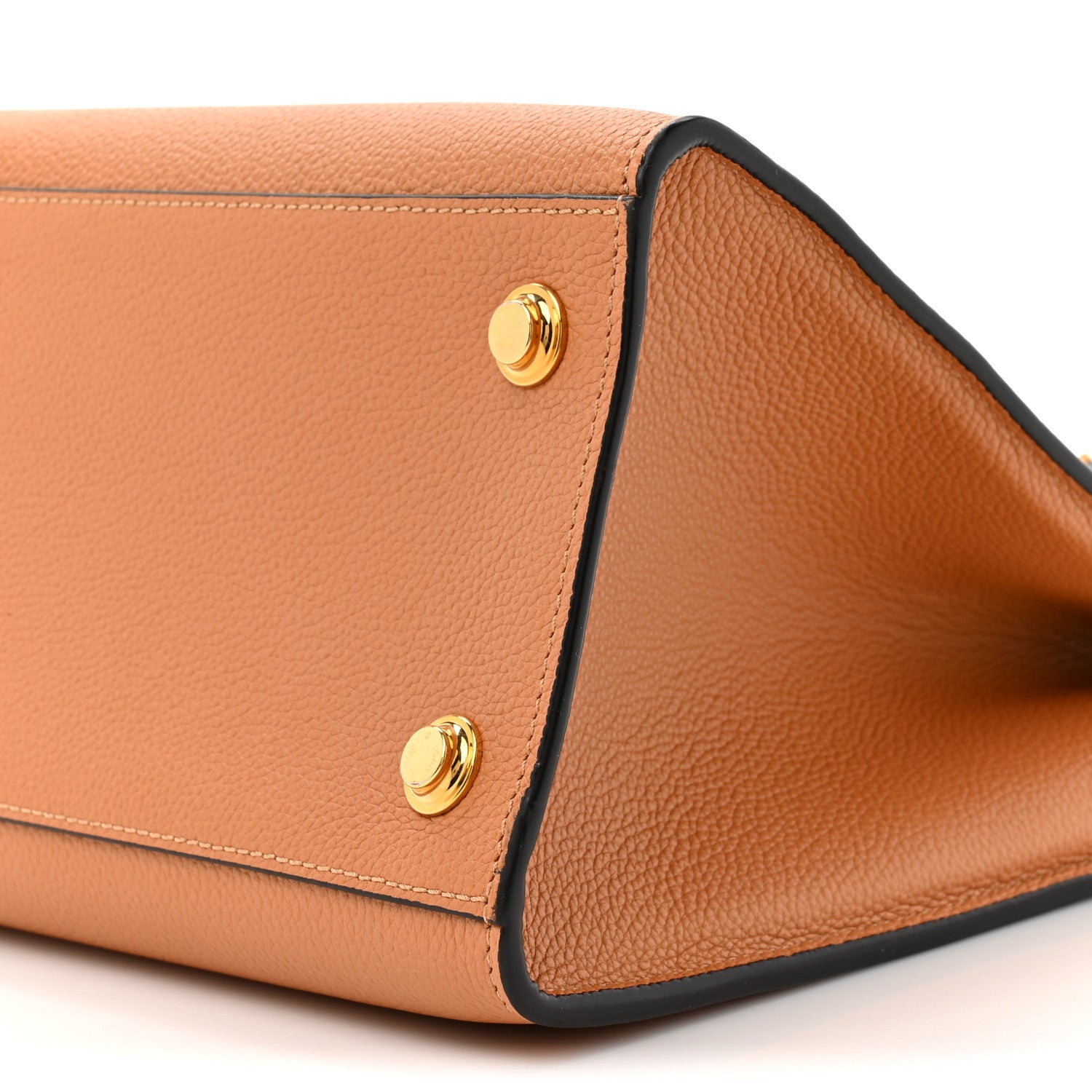Louis Vuitton Taurillon City Steamer MM Black Camel 8 of 10