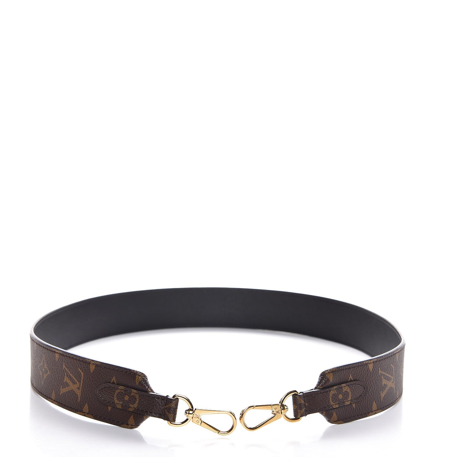 Louis Vuitton Monogram Bandouliere Shoulder Strap Black 6 of 7