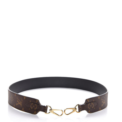 Louis Vuitton Monogram Bandouliere Shoulder Strap Black 6 of 7