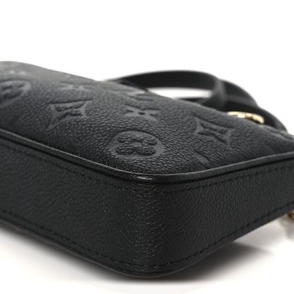 Louis Vuitton Empreinte Easy Pouch On Strap Black 9 of 10