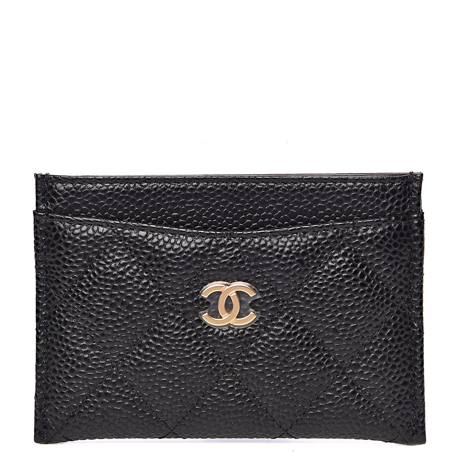 Chanel Caviar Quilted Card Holder Black 1 of 9