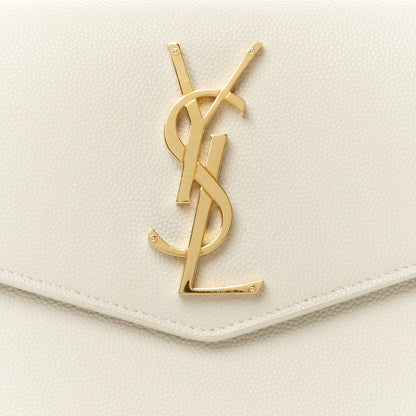 Saint Laurent Grain De Poudre Uptown Pouch Crema Soft 8 of 8