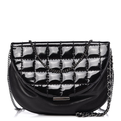 Chanel Patent Calfskin Flap Bag Black 1 of 10