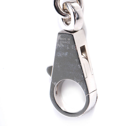 Hermes Palladium Olga Bag Charm Silver 5 of 6