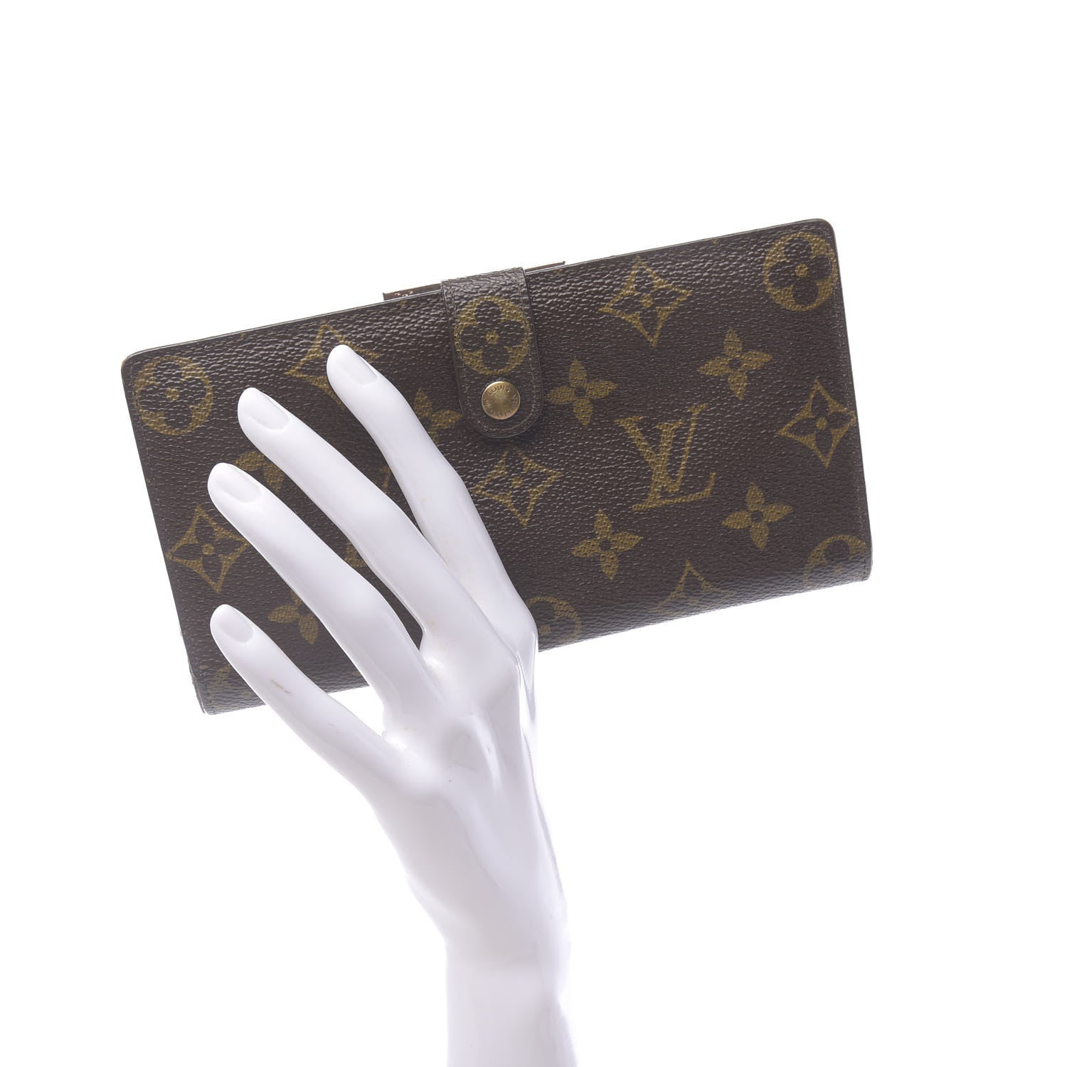 Louis Vuitton Monogram Continental French Purse Wallet 2 of 13