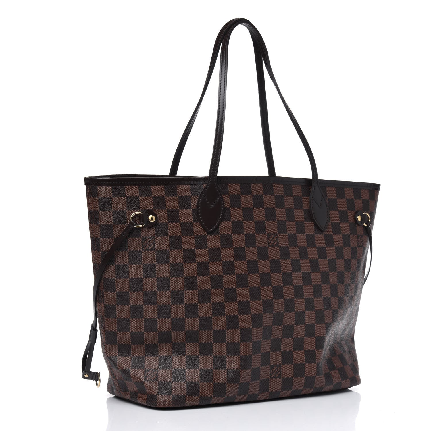 Louis Vuitton Damier Ebene Neverfull MM 2 of 7