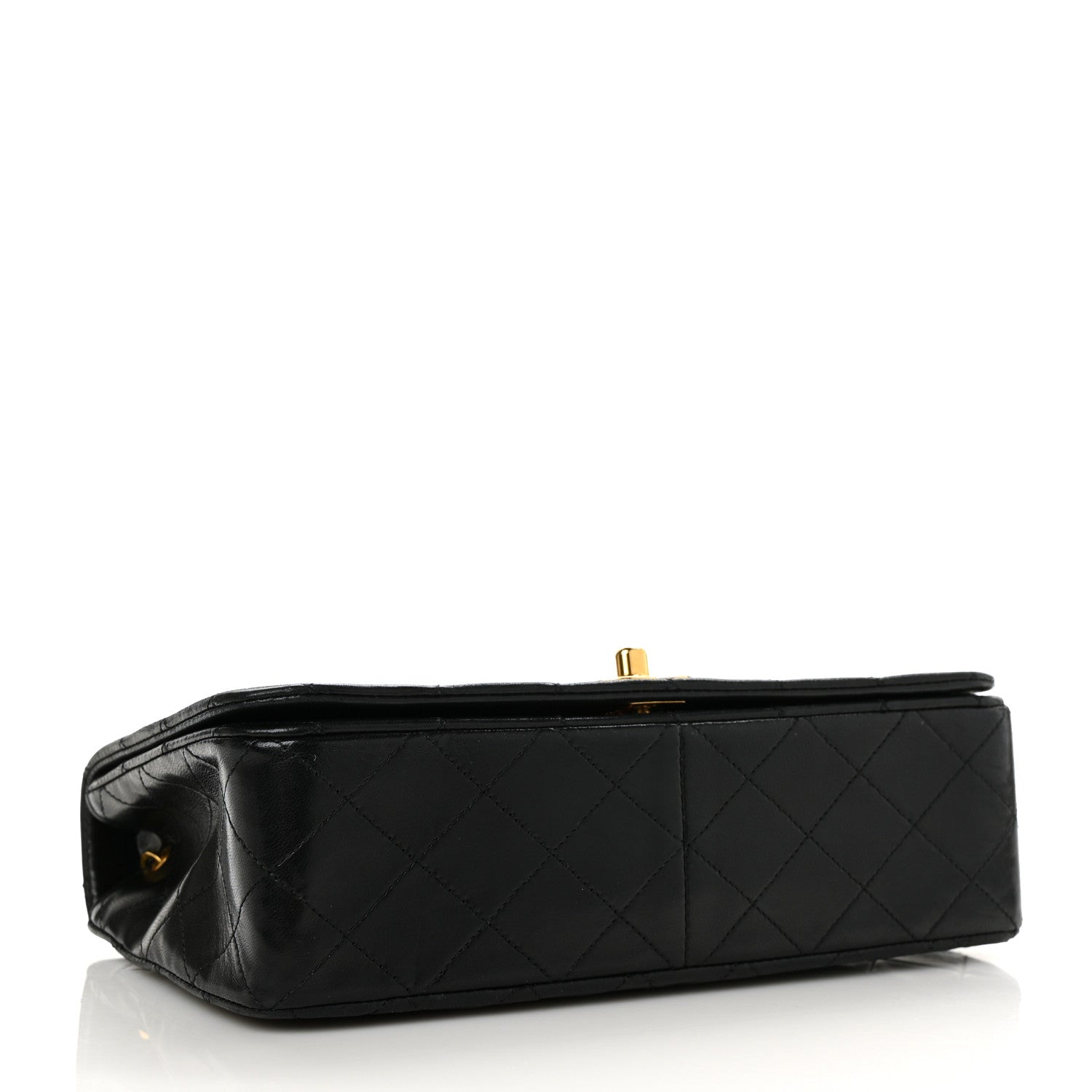 Chanel Lambskin Quilted Small Single Flap Black 4 of 9