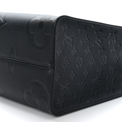 Louis Vuitton Empreinte Monogram Giant Onthego MM Black 8 of 8
