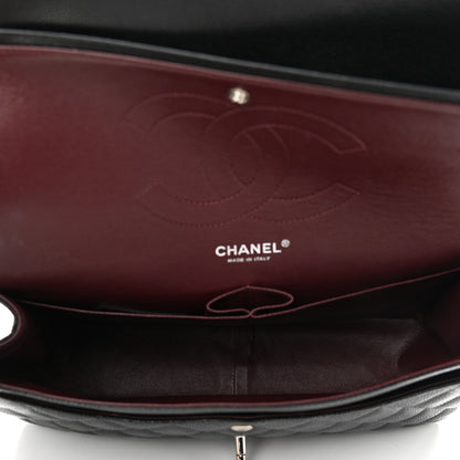 Chanel Caviar Quilted Jumbo Double Flap Black 5 of 11