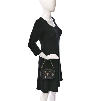 Louis Vuitton Empreinte Monogram Giant Mini Pochette Accessories Black 2 of 8