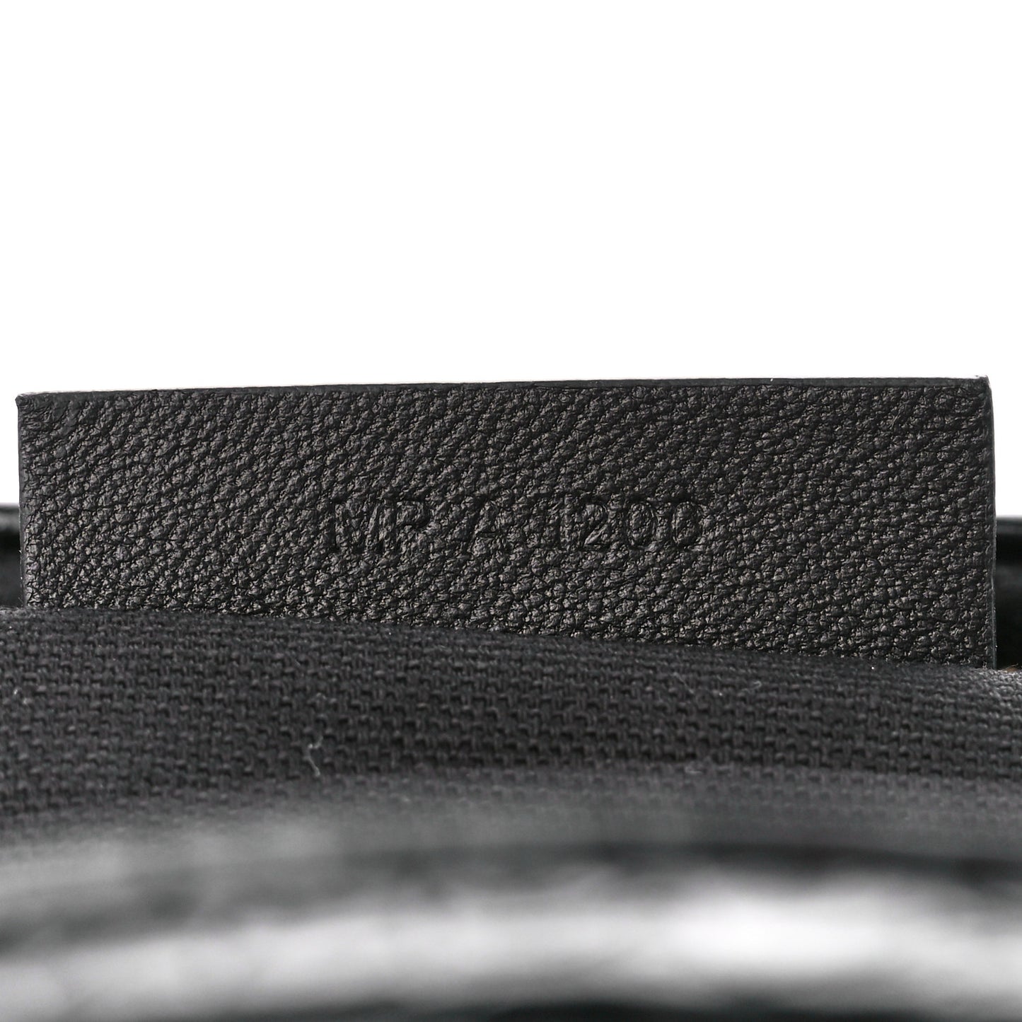 Calfskin Crocodile Embossed Small Antigona Black