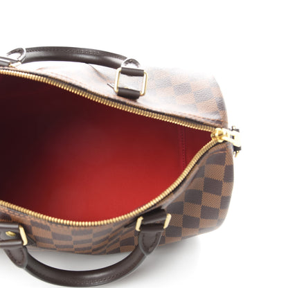 Louis Vuitton Damier Ebene Speedy Bandouliere 30 5 of 11