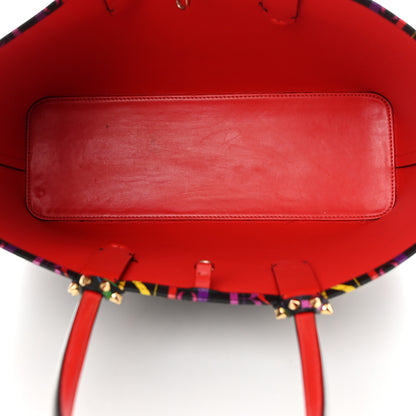 Christian Louboutin Calfskin ABC Small East West Cabata Tote Multicolor 6 of 15