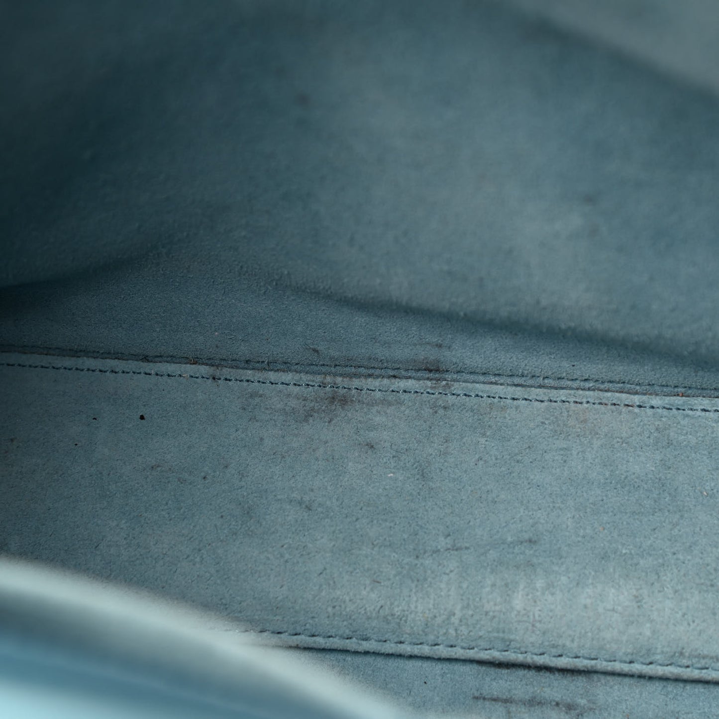 Calfskin Small Sac De Jour Light Blue