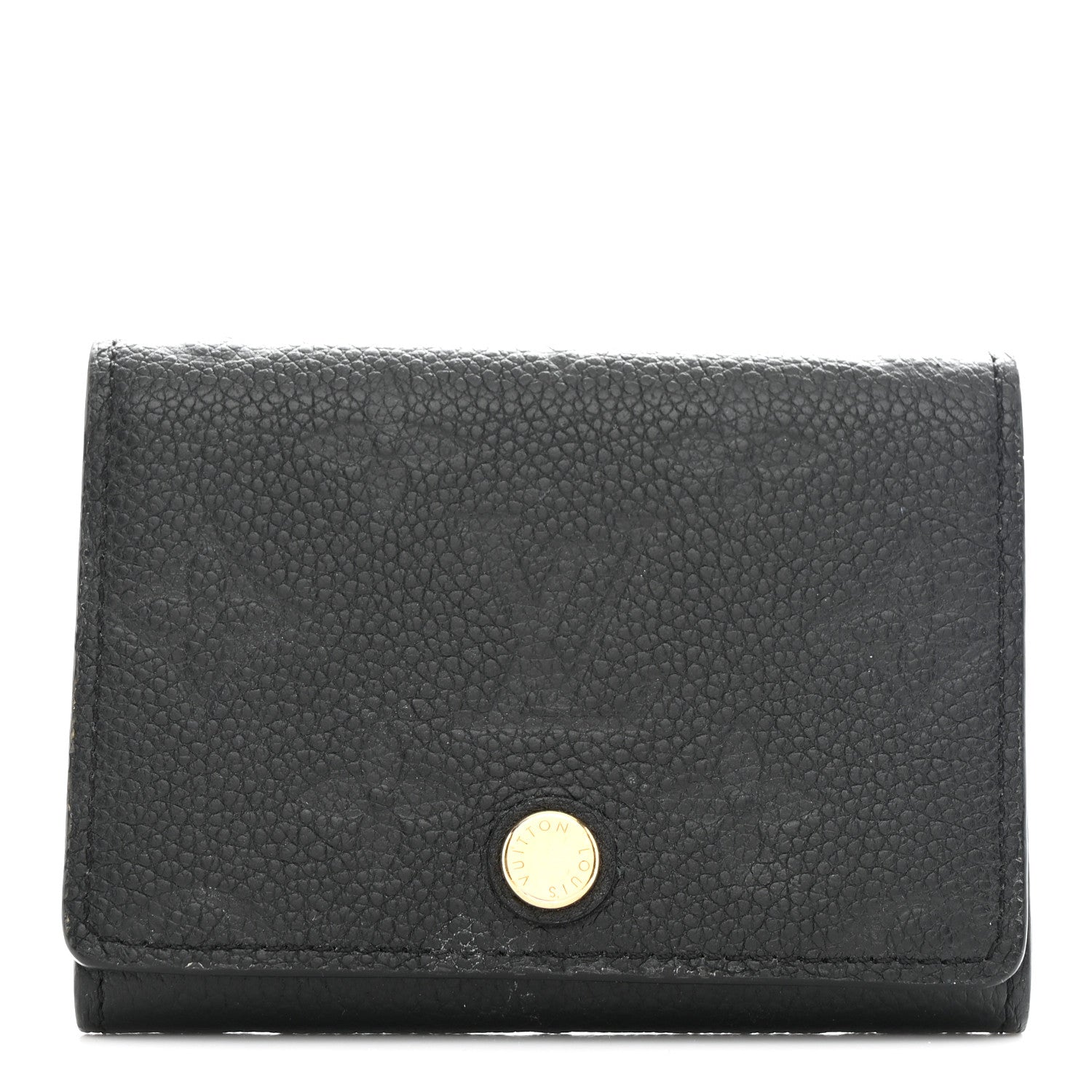 Louis Vuitton Empreinte Business Card Holder Black 1 of 7