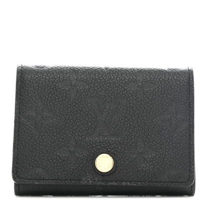 Louis Vuitton Empreinte Business Card Holder Black 1 of 7