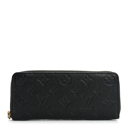 Louis Vuitton Empreinte Clemence Wallet Black 1 of 11