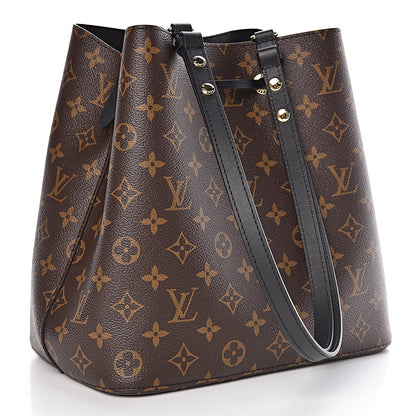 Louis Vuitton Monogram Neonoe MM Black 3 of 9