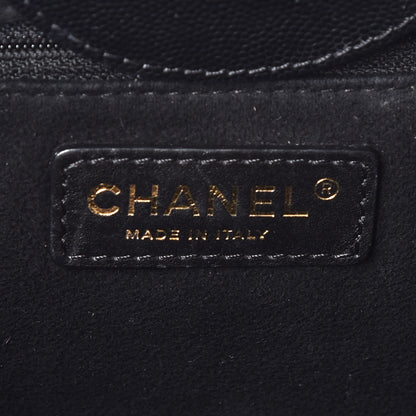Chanel Caviar Small Studded Deauville Tote Black 9 of 17
