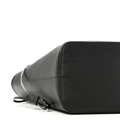 Louis Vuitton Epi Neverfull MM Black 8 of 9
