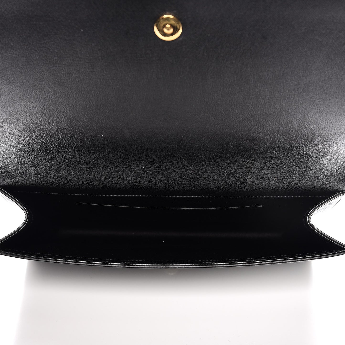 Calfskin Monogram Large Belle De Jour Clutch Black