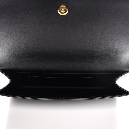 Saint Laurent Calfskin Monogram Large Belle De Jour Clutch Black 5 of 6