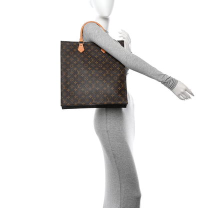 Louis Vuitton Monogram Sac Plat 2 of 11