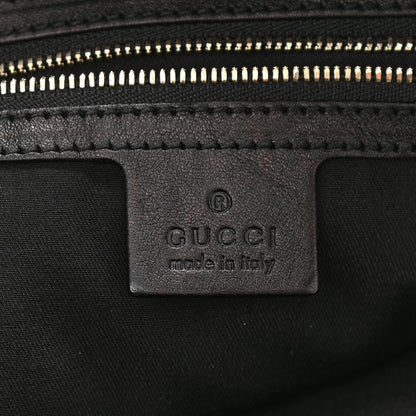 Gucci Monogram Pelham Studded Shoulder Bag Black 5 of 10