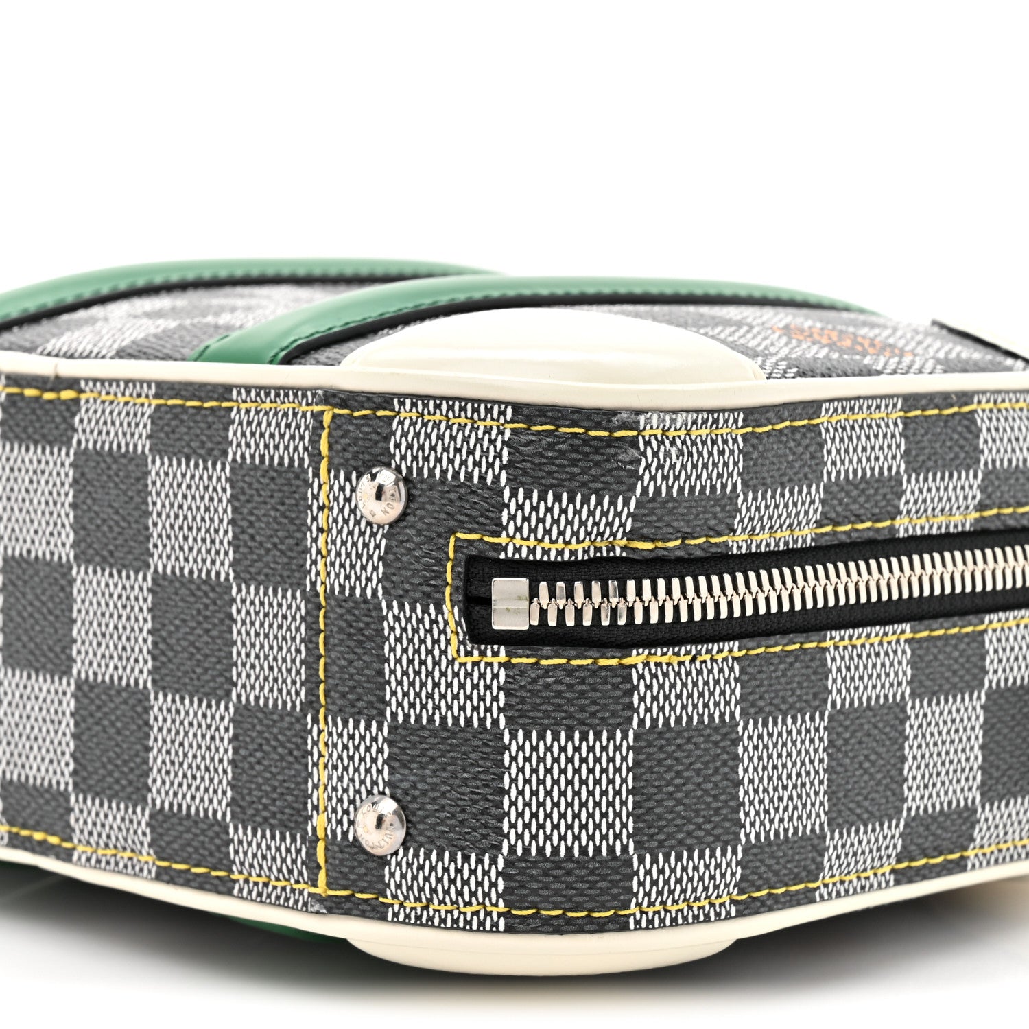 Louis Vuitton Damier Valisette BB Black White 8 of 11