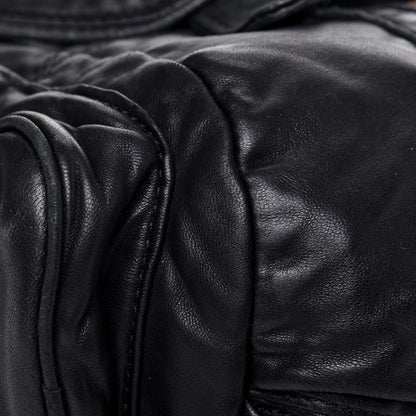 Alexander Wang Lambskin Mini Marti Backpack Washed Black Rose Gold Hardware 8 of 25