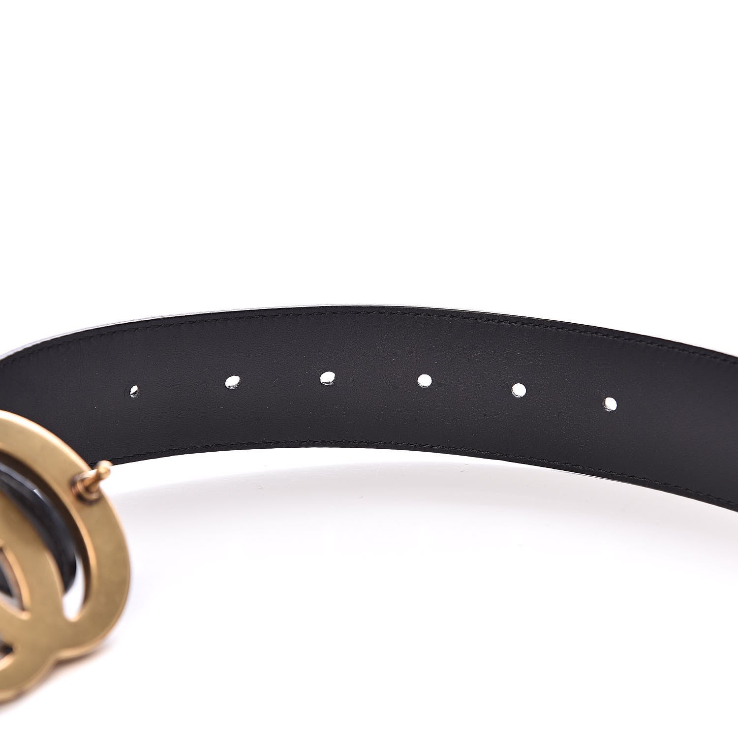 Gucci Calfskin Double G 40mm Belt 80 32 Black 7 of 7