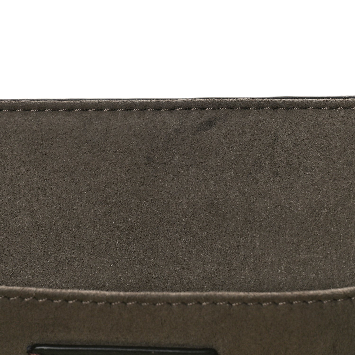 Fendi Vitello Century F is Fendi Bi-Color FF 1974 Embossed Kan I Shoulder Bag Maya Black 9 of 9