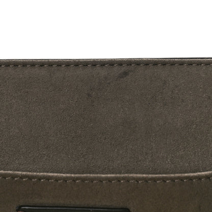 Fendi Vitello Century F is Fendi Bi-Color FF 1974 Embossed Kan I Shoulder Bag Maya Black 9 of 9